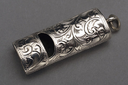 Antique Silver Whistle